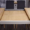 Homestyle GB Diamond Painted Small Extending Dining Table