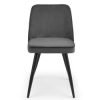 burgess grey chair front