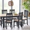 bordeaux dining table dining chairs roomset