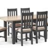 bordeaux dining set extended