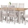 richmond dining table chairs extended