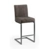 brooklyn bar stool charcoal grey