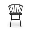 mod modena curved back dining chair black cutout