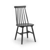 ala alassio spindle back dining chair black cutout