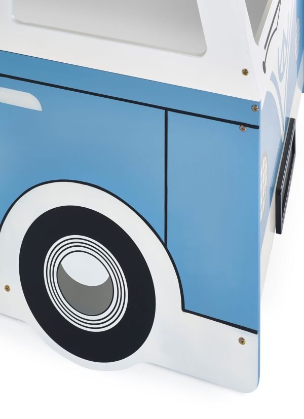 CAM CampervanBedLightBlueDetail jpg