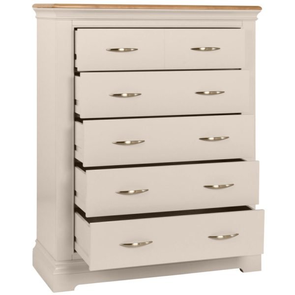 COBPC drawer chest painted bedroom cobble grey beige cream open x c default jpg