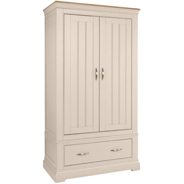 COBPC gents double drawer wardrobe storage painted bedroom cobble grey beige cream x c default jpg