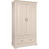 COBPC gents double drawer wardrobe storage painted bedroom cobble grey beige cream x c default jpg