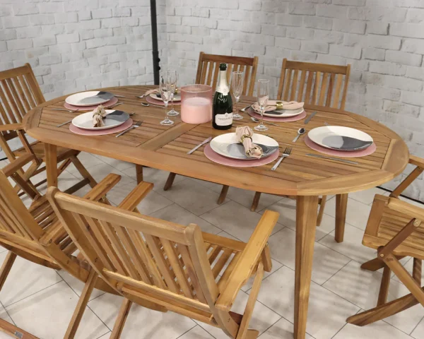 Elipse pc Seater Dining Set