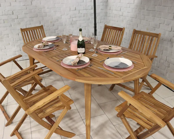 Elipse pc Seater Dining Set