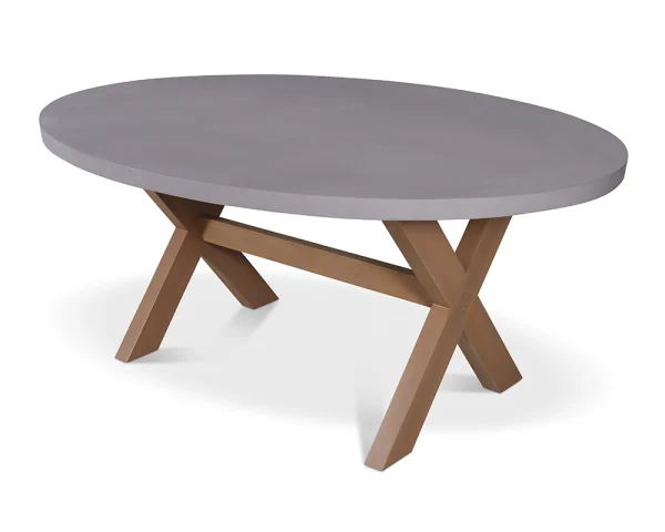 LUN xT Oval Concrete Table WEBP