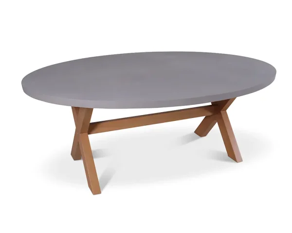 LUN xT Oval Concrete Table WEBP