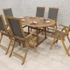 Turnbury Dining Set with Henley Textylene Chairs