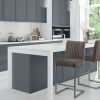 brooklyn bar stool charcoal grey roomset