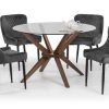 chelsea table luxe grey chairs