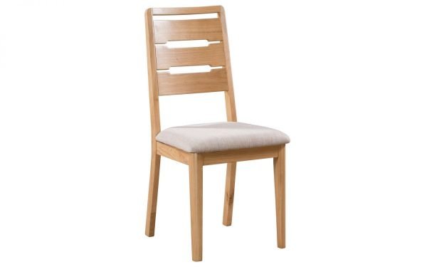 curve dining chair angle