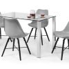 enzo table grey kari chairs props