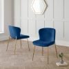 harper blue chair roomset