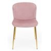 harper chair dusky pink front