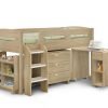 kim kimbo cabin bed sonoma oak cutout