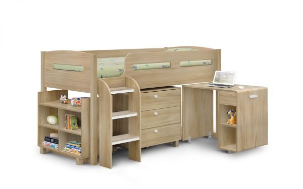 kim kimbo cabin bed sonoma oak cutout