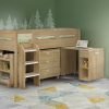 kim kimbo cabin bed sonoma oak roomset