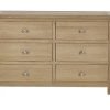 mem memphis limed oak drawer wide chest cutout