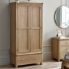 mem memphis limed oak door drawer wardrobe alternative handles roomset