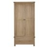 mem memphis limed oak door drawer wardrobe cutout