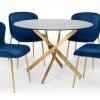 montero round table harper blue chairs