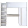 oce ocean highsleeper pale wood white cutout