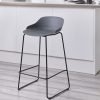 roc rocco stool dark grey roomset