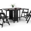 sav savoy dining set black cutout