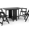 sav savoy dining set black cutout