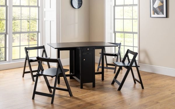 sav savoy dining set black roomset