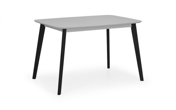 cas casa rectangle table grey black cutout