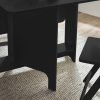 GAT GatanSmallGatelegTablewithChairsBlackDetail jpg