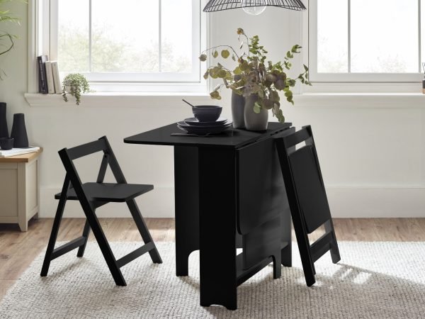 GAT GatanSmallGatelegTablewithChairsBlackRoomset jpg