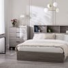 bal bali ottoman bed with gas lift up system cm grey oak roomset