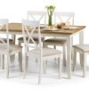 davenport dining set white and oak veneer