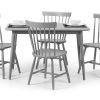 torino lunar grey dining set