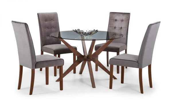 chelsea dining table madird chairs props