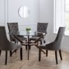 veneto chairs chelsea large table roomset