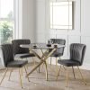 montero round table cannes grey chairs roomset