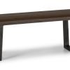 brooklyn dark oak bench