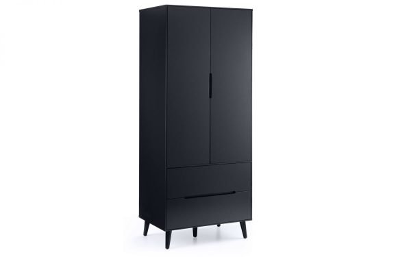 alicia anthracite door wardrobe