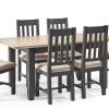 bordeaux dining set extended