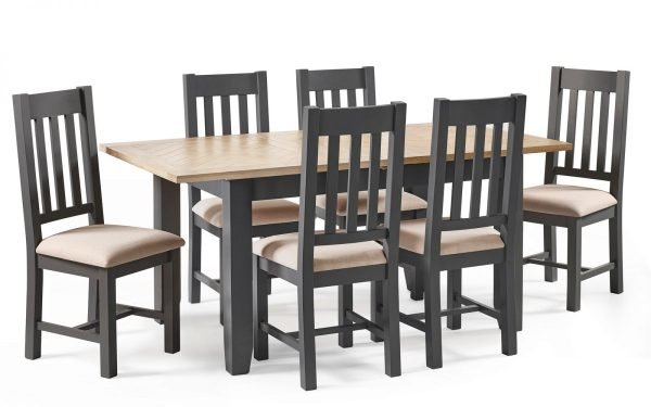 bordeaux dining set extended