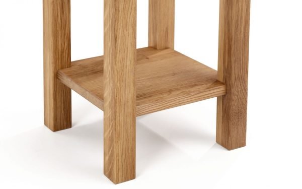 coxmoor oak tall side table legs detail