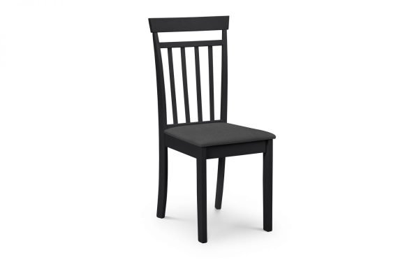 coast dining chair black